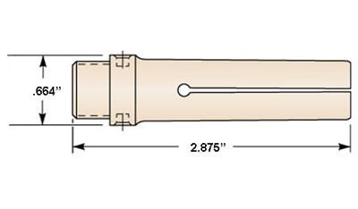B10 Master Feed Finger, 7/16'' Capacity, Acme-Gridley